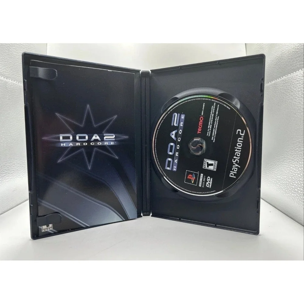 DOA2 Hardcore - Sony Playstation 2 Tested CIB